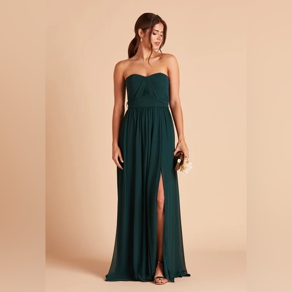 Birdy Grey Dresses & Skirts - Birdy Grey GRACE CONVERTIBLE DRESS CHIFFON EMERALD MEDIUM Wedding Bridesmaid